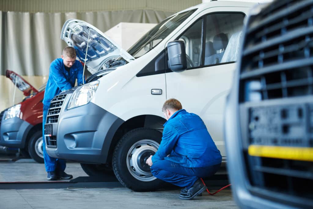 Repairing automobile for COF